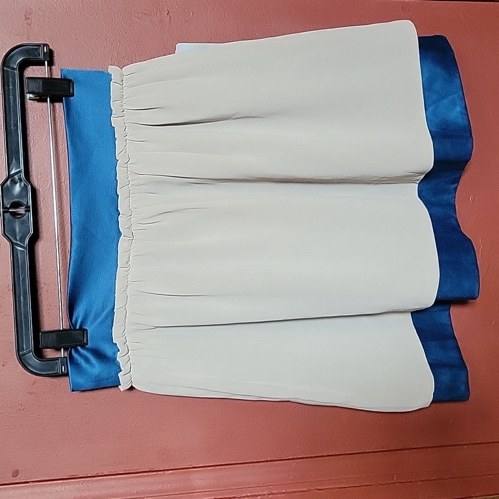 Love 21 Deep Blue -Teal, A-Line Dressy, Skirt Size S/P